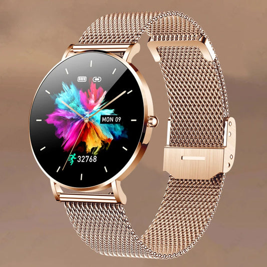 LIGE 2024 AMOLED Smart Watch, front packet